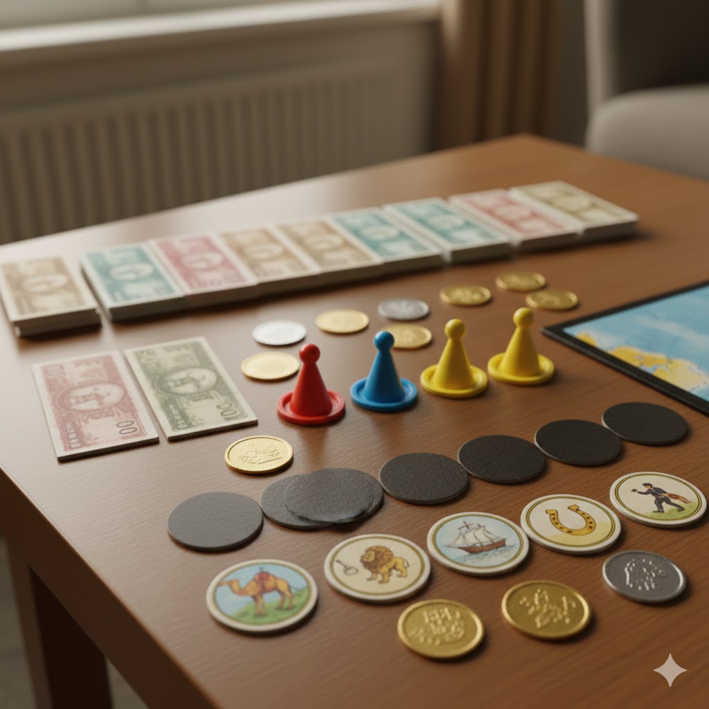 afrikan tähti säännöt: pelinappulat