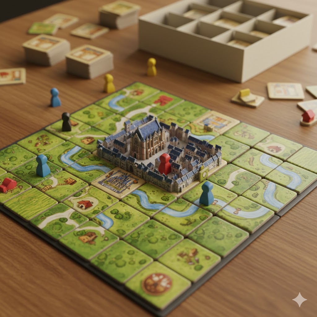 Carcassonne Big Box: pelinappulat