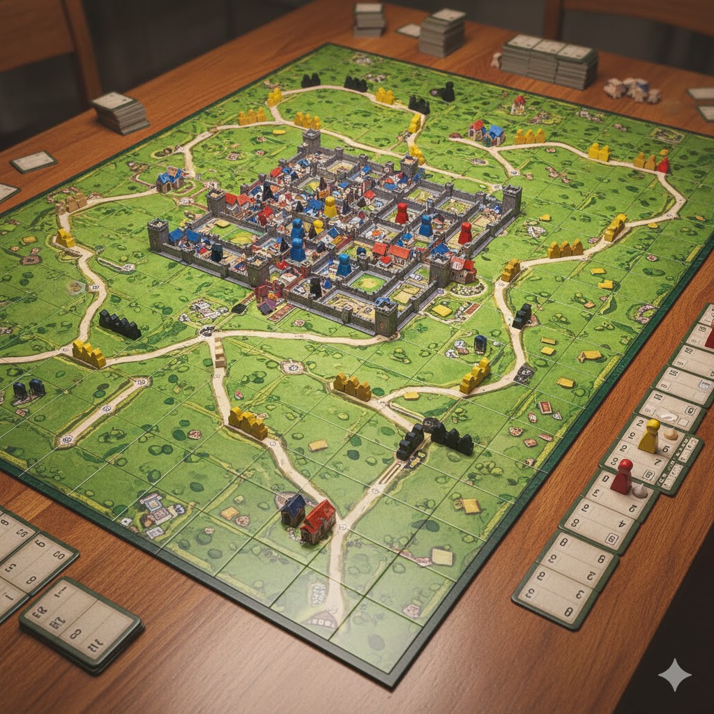 Carcassonne Big Box: pelilauta