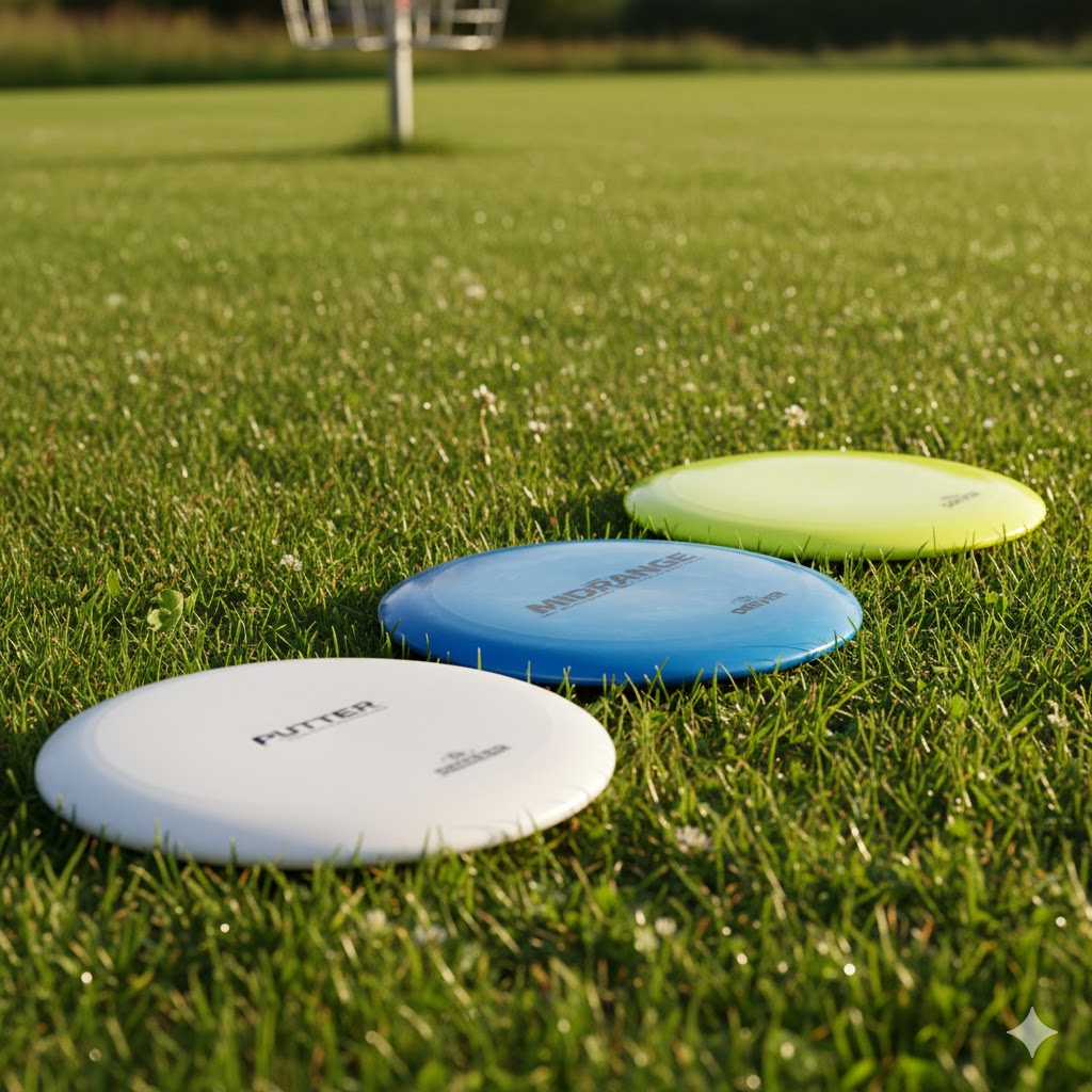 Frisbeegolf aloitussetti ja kattava opas lajin aloittamiseen oikeilla välineillä