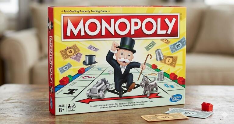 Monopoly säännöt selkokielellä ja erilaisten versioiden esittely