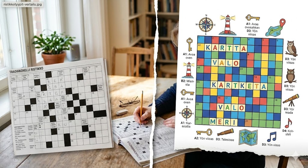 Ristikko – Kattava opas sanojen ja älyllisten haasteiden maailmaan