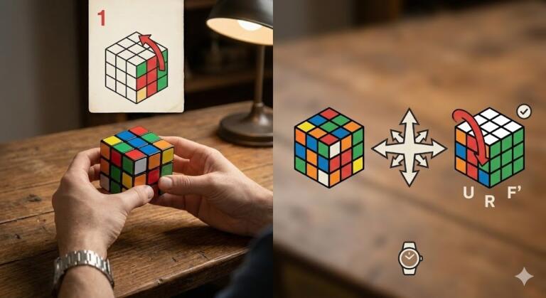 Rubikin kuutio ohje helppo – Selkeä opas aloittelijalle